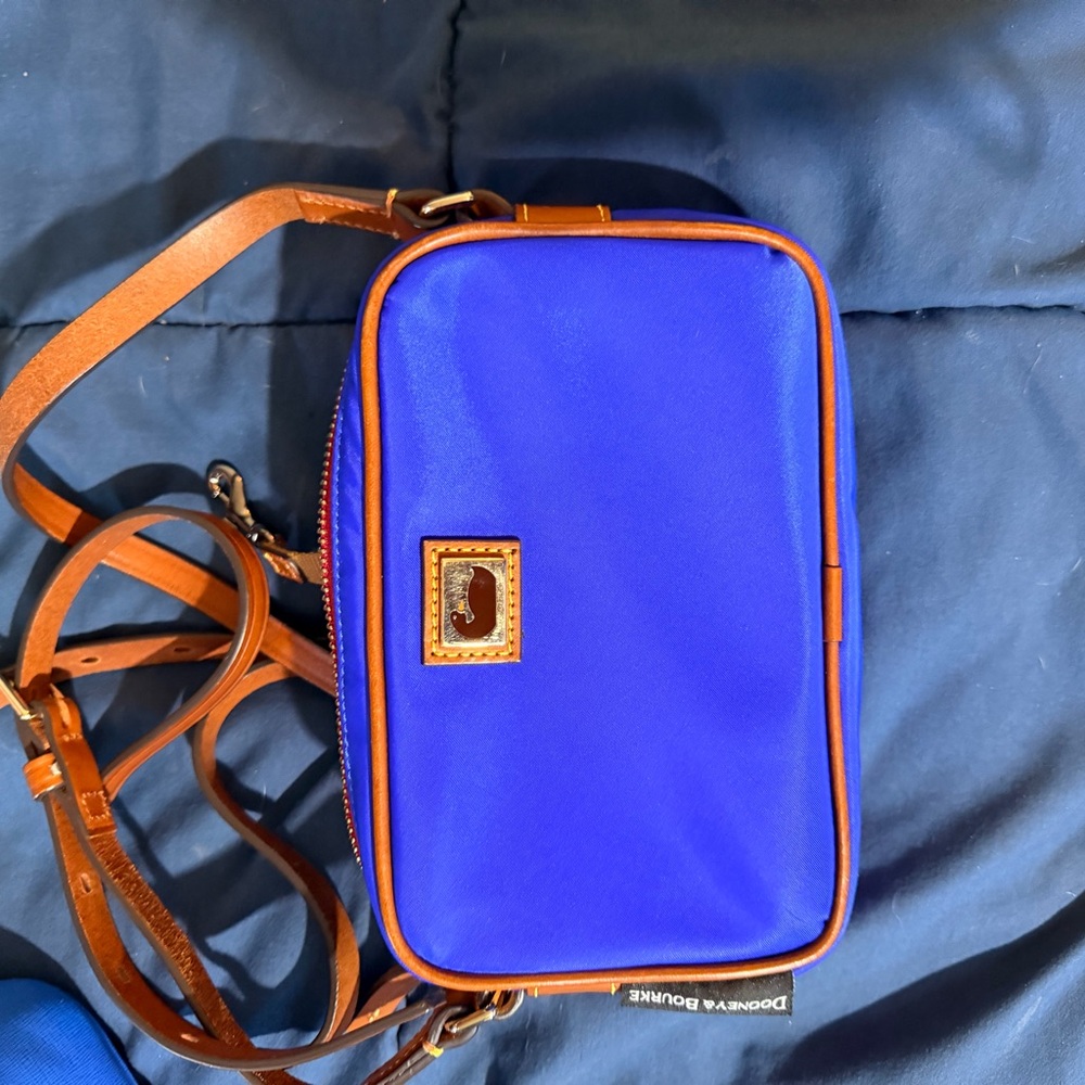 Dooney & Bourke Blue and Red Handbag